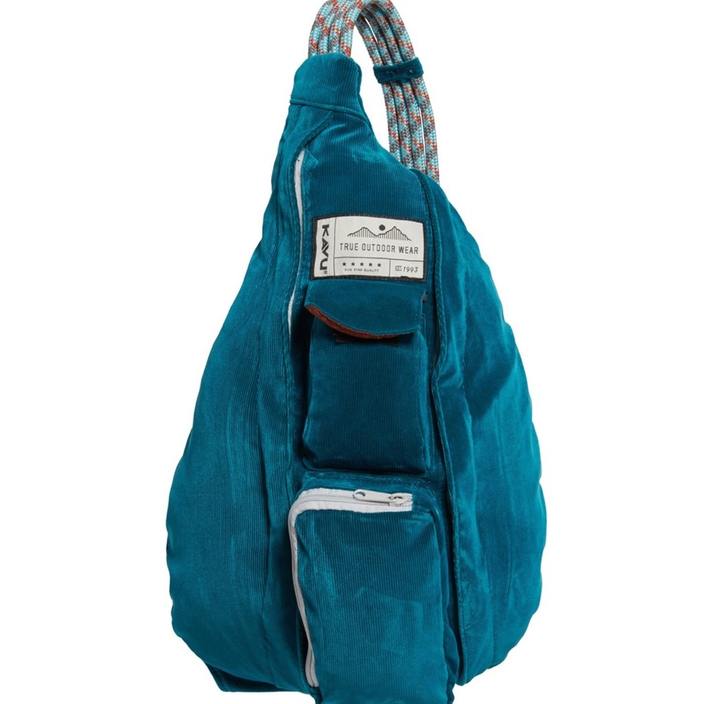 NEW Kavu Rope Cord Bag in Arctic Teal